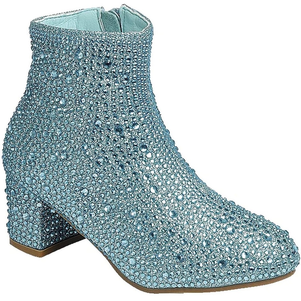 Girls rhinestone boots